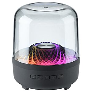 Additional Image 3 - a black and clear device with a round lid