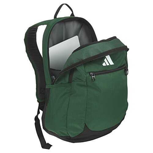Additional Image 4 - a green backpack with a white object inside