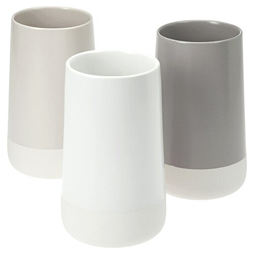 Additional Image 2 - a group of white and grey cups