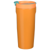 Additional Thumbnail Image 1 - an orange cup with a blue lid