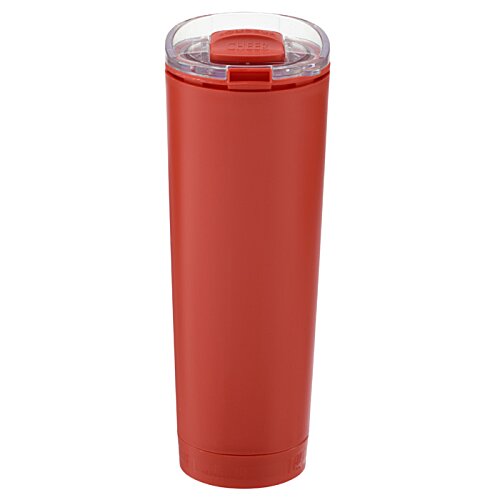 Additional Image 1 - a red tumbler with a lid