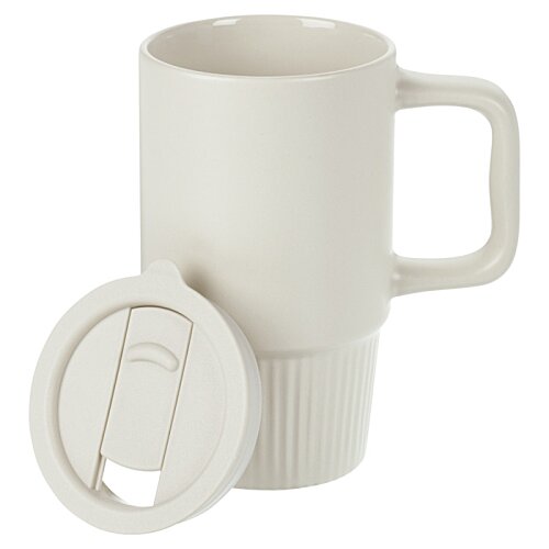 Camden Coffee Mug with Lid - 13 oz. Image 2 of 3