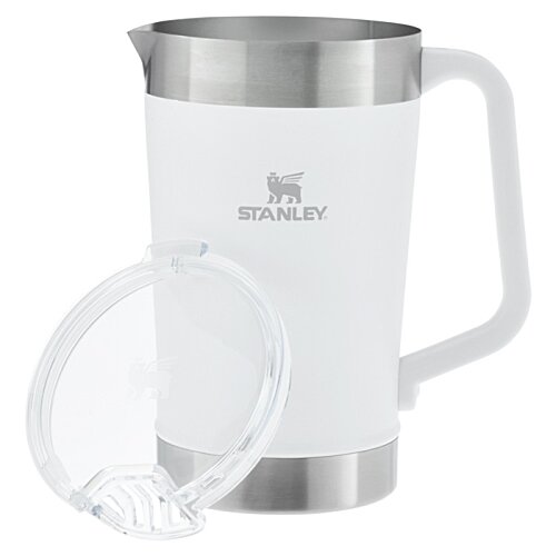 Additional Image 2 - a white and silver pitcher