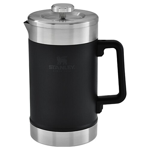 Additional Image 1 - a black and silver coffee mug