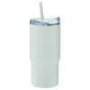 Additional Thumbnail Image 2 - a white cup with a straw