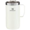 Additional Thumbnail Image 1 - a white and silver coffee mug