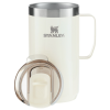 Additional Thumbnail Image 3 - a white and silver coffee mug