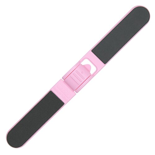 Additional Image 2 - a black and pink nail file
