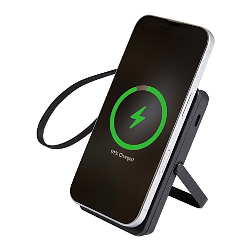 Additional Image 1 - a phone charging on a stand