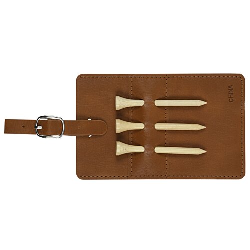Additional Image 3 - a brown board with golf tees on it