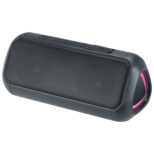 Additional Image 3 - a black rectangular object with a pink light