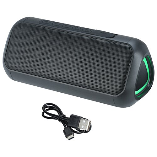 Additional Image 2 - a black rectangular object with green light