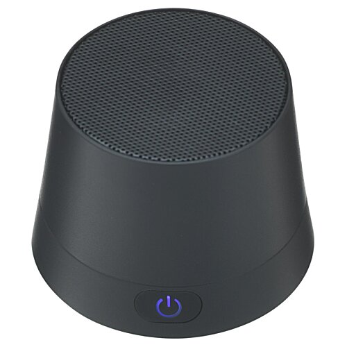 Additional Image 2 - a black cylinder with a blue light