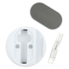 Additional Thumbnail Image 3 - a white oval object with a grey oval object
