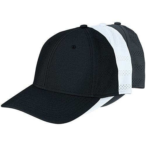 Additional Image 2 - a black and white baseball cap