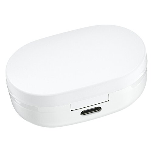 Additional Image 4 - a white oval object with a black cord