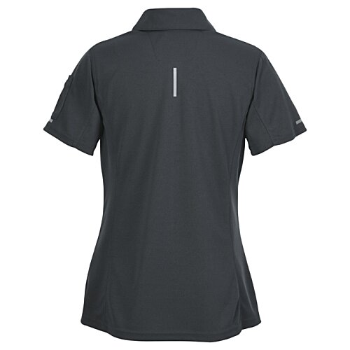 Additional Image 1 - a back view of a black shirt