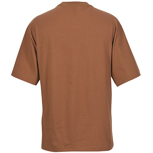 Additional Image 1 - a back of a brown shirt