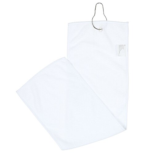 Additional Image 2 - a white bag with a metal clip