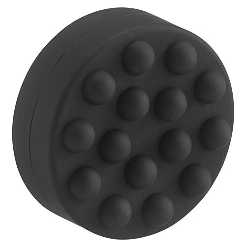 Additional Image 1 - a black circular object with many round holes