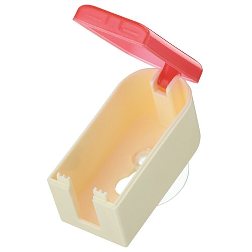 Additional Image 2 - a white box with a red lid