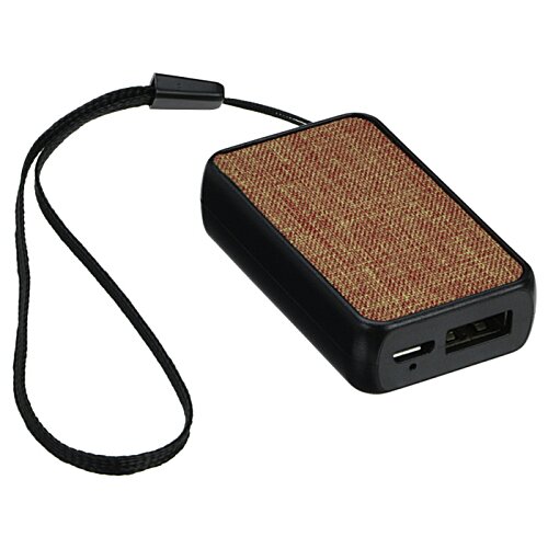 Additional Image 1 - a black and brown power bank