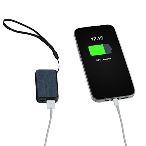 Additional Image 2 - a black cell phone with a green battery