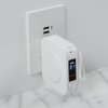 Additional Thumbnail Image 7 - a white rectangular object with a blue and black button