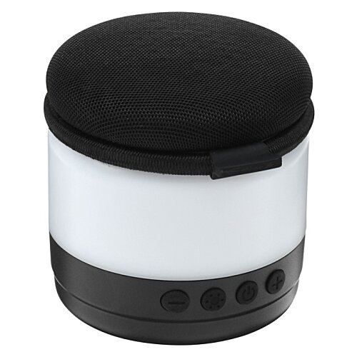 Additional Image 1 - a black and white round object with a black lid