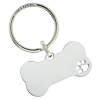 Additional Thumbnail Image 1 - a white key chain with a bone