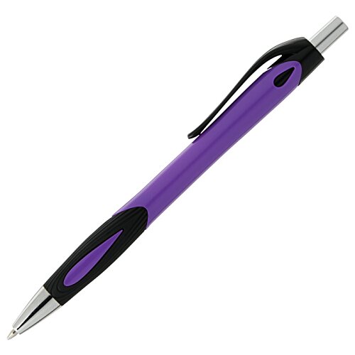 Additional Image 1 - a purple pen with black grip