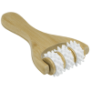 Additional Thumbnail Image 1 - a wooden brush with white bristles