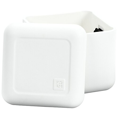 Additional Image 2 - a white square object with a white background