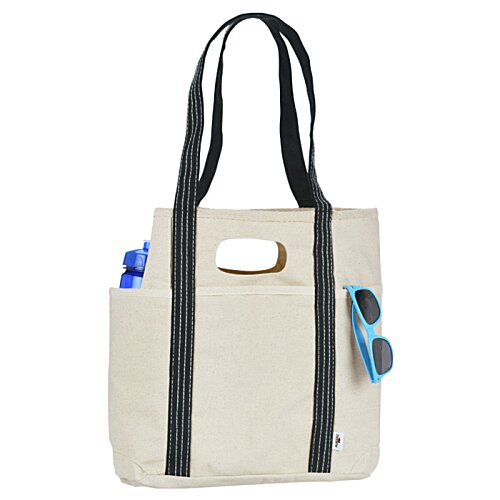 Additional Image 1 - a white bag with black straps