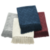 Additional Thumbnail Image 3 - a pile of blankets with fringes