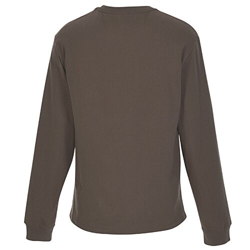 Additional Image 1 - a back of a brown shirt