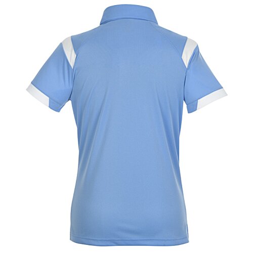 Additional Image 1 - a blue shirt with white trim