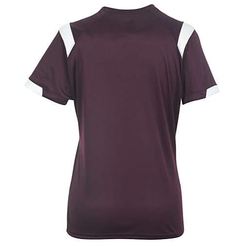 Additional Image 1 - a back of a purple shirt