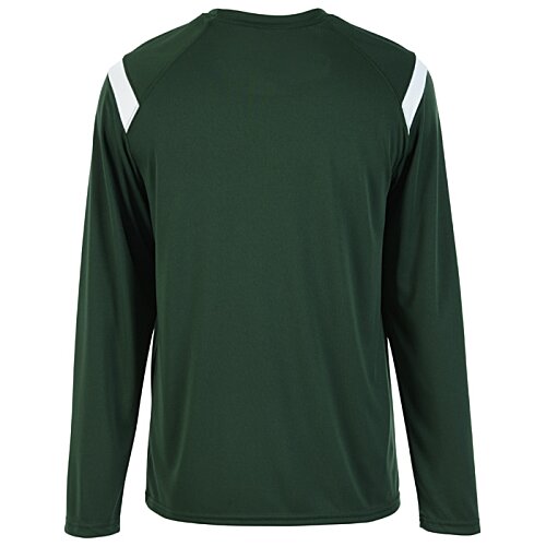 Additional Image 1 - a back of a green shirt