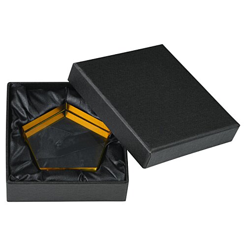 Additional Image 1 - a black box with a hexagon inside
