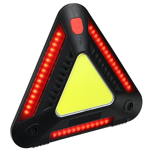 Additional Image 2 - a triangle with red lights