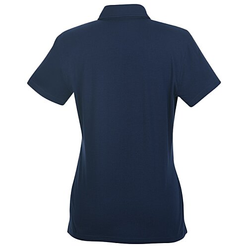 Additional Image 1 - a back of a blue shirt