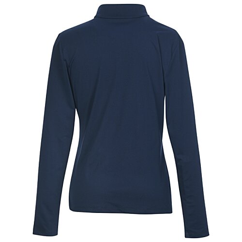 Additional Image 1 - a blue long sleeved shirt