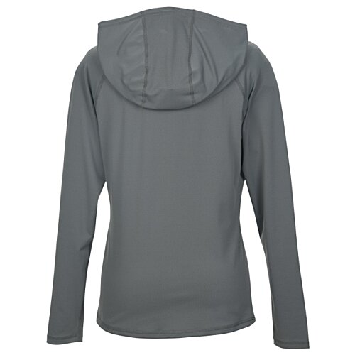 Additional Image 1 - a grey jacket with a hood