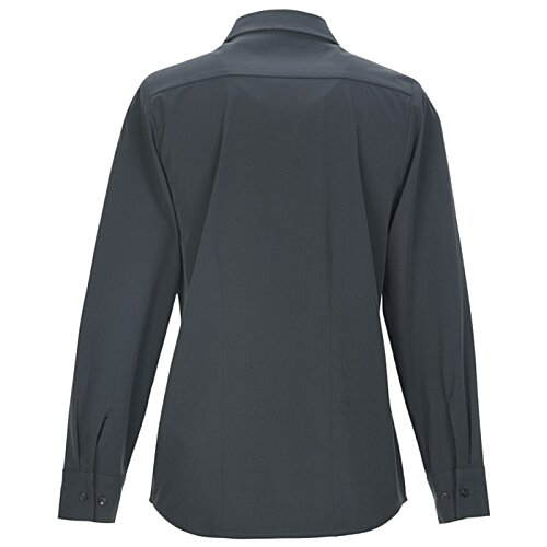 Additional Image 1 - a black shirt with a long sleeve
