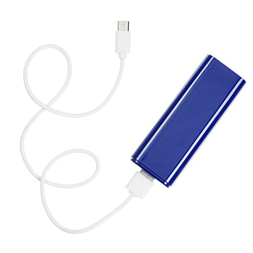 Additional Image 1 - a blue rectangular object with a white cord