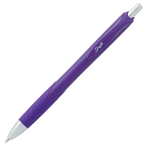 Additional Image 1 - a purple pen with white caps