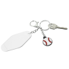 Additional Thumbnail Image 1 - a key chain with a baseball and a ball