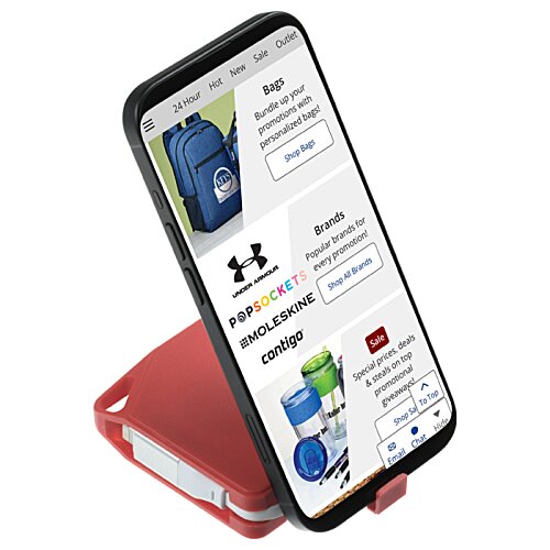 Additional Image 5 - a cell phone on a red device