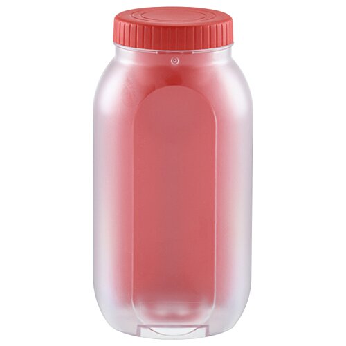 Additional Image 2 - a plastic container with a red lid